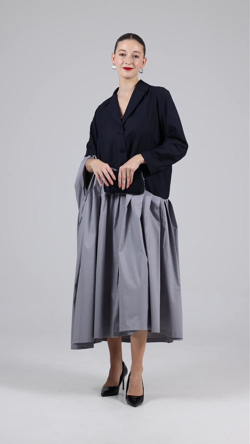 Unsymmetrical Blazer Dress
