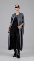 ‏Suede Cape